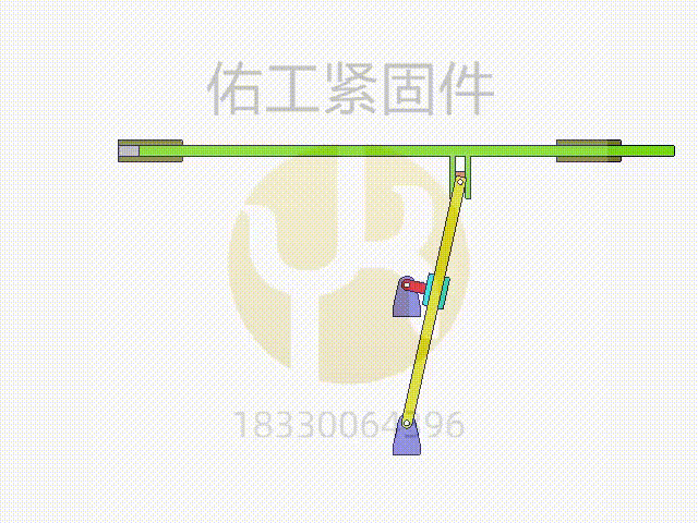 1709873579279860.gif 圖205 曲柄擺動(dòng)導(dǎo)桿與正弦串接機(jī)構(gòu).gif